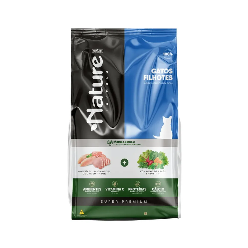 Ração Nature Fórmula Super Premium — gatos filhotes