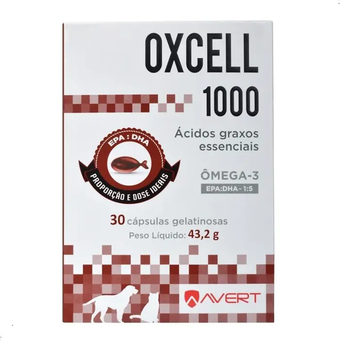 Oxcell 1000 — cães e gatos